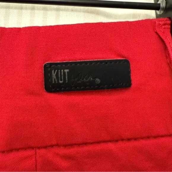 NWT🌶️ Kut from the Koth Siena Crop Trouser StitchFix exclusive in Jalapeño Red - Picture 8 of 12
